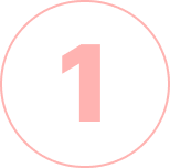 Black background with pink number one