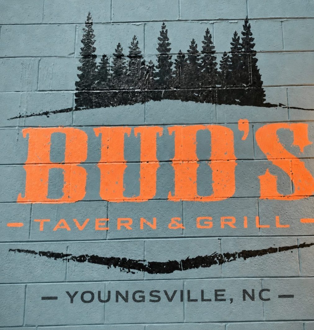 Bud's Tavern and Grill wall mural Youngsville
